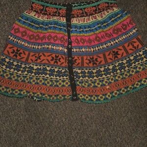 Colorful skirt